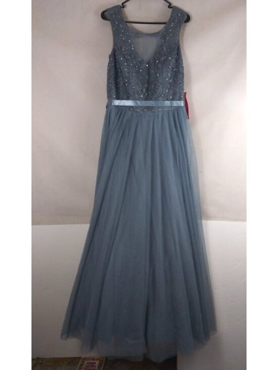 Jodi Kristopher Dresses & Skirts - NWT Jodi Kristopher Sleeveless Sequined Tulle Skirt Formal Dress Size 14/15